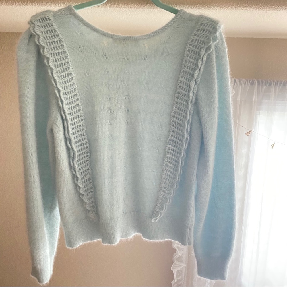 NWT LoveShackFancy Jasmine Pullover Sweater - Picture 11 of 16